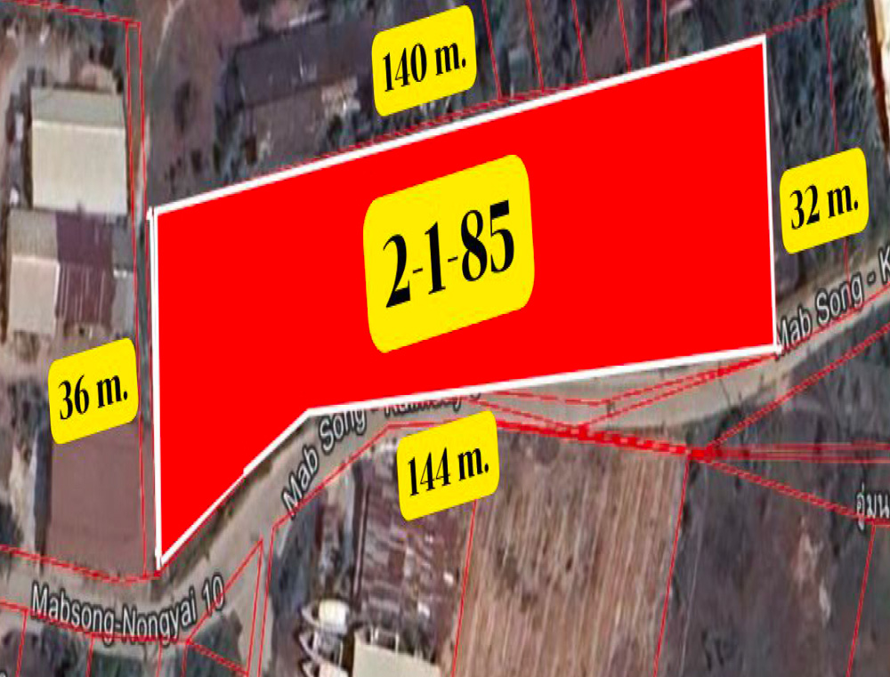 Land for Sale in East Pattaya-5 EP0009 | Land for Sale in East Pattaya – Orange Zone