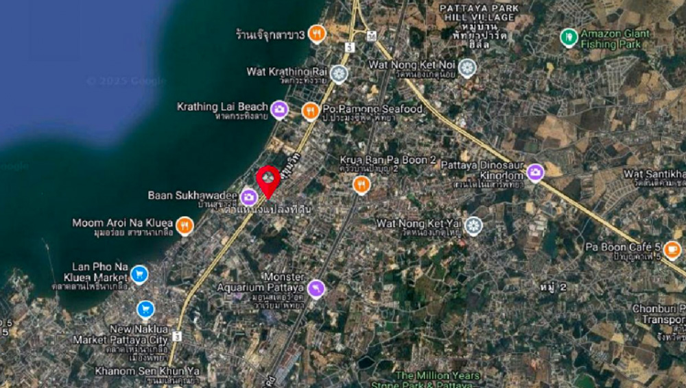 EP0249 | Premium Commercial Land for Sale in Naklua, Pattaya