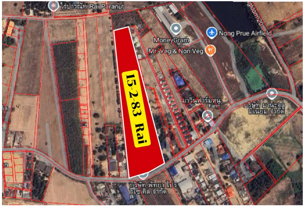 EP0128 | 15-Rai Land for Sale in Toongklom-Talman