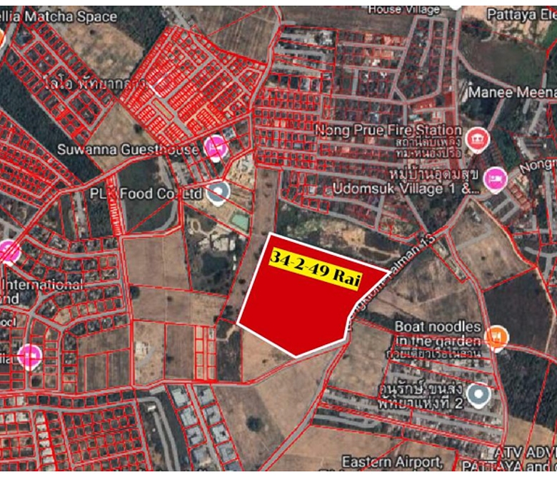 EP0129 | 34-Rai Land for Sale in Toongklom-Talman