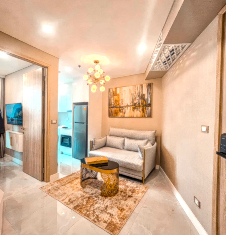 EP0112 | 1-BR Condo for Rent at Copacabana Beach Jomtien