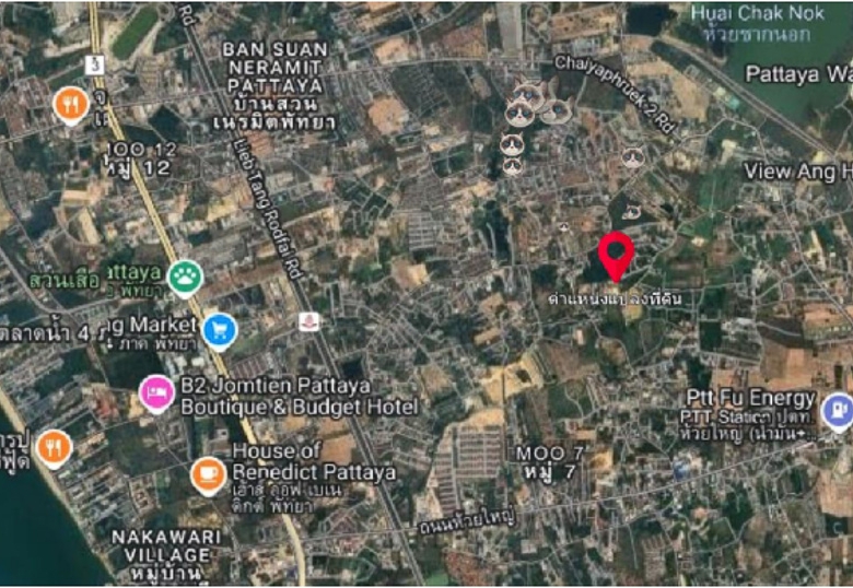 EP0122 | Land Plot for Sale in Khao Makok, East Pattaya
