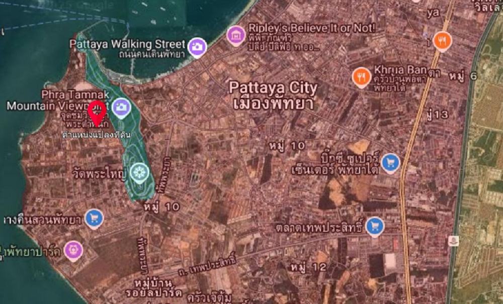 EP0130 | Land for Sale in Pratumnak Hill, Pattaya
