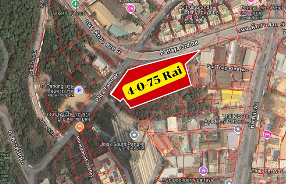 EP0153 | Land for Sale in Pratumnak, Pattaya