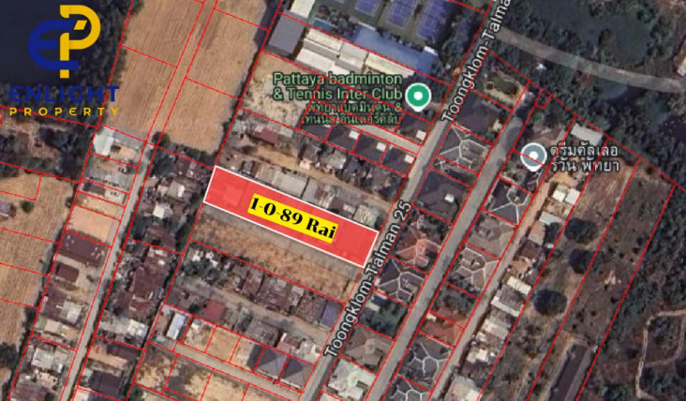 EP0303 | 1-Rai Red-Zone Land for Sale in Toongklom-Talman