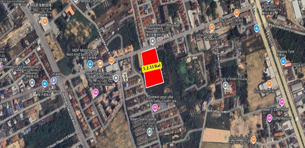 EP0040 | Land for Sale on Chaiyapruek, Jomtien