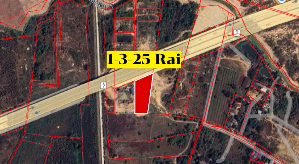 EP0218 | Prime 1.8-Rai Land for Sale in Huay Yai