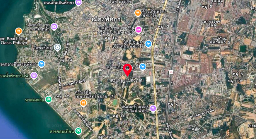 EP0214 | Commercial Red Zone Land for Sale in Pattaya