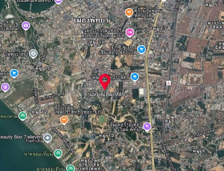 EP0162 | 1-Rai Land Plot for Sale in Thepprasit, Pattaya