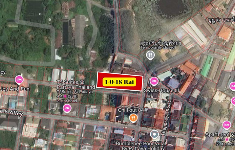 EP0154 | 1-Rai Land Plot for Sale in Thappraya, Pattaya