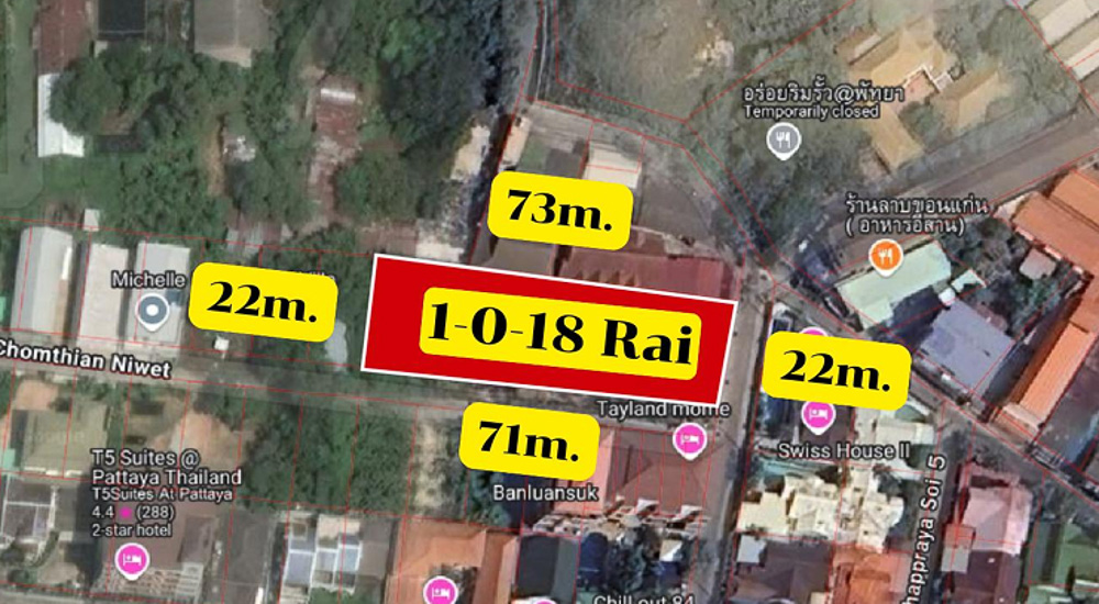 EP0154 | 1-Rai Land Plot for Sale in Thappraya, Pattaya