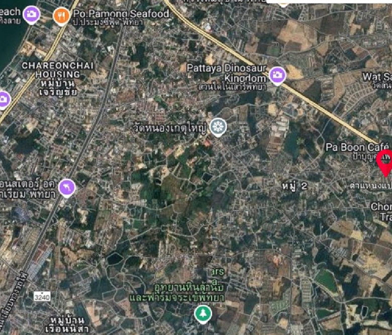 EP0134 | 5-Rai Land Plot for Sale in Mab Bon, Pattaya