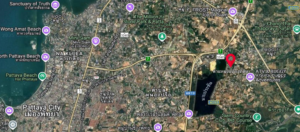 EP0172 | 1-Rai Land For Sale Near Mapprachan Lake, Pong