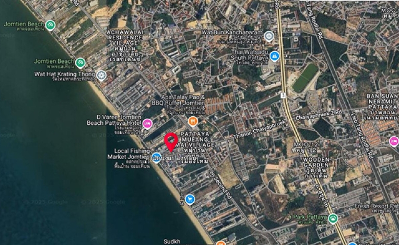 EP0149 | Land Plot for Sale Near Jomtien Beach