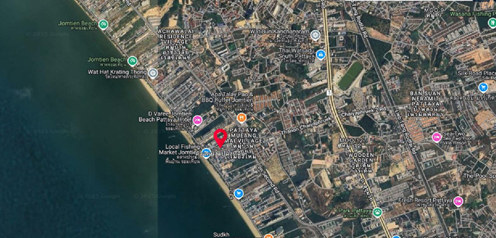 EP0149 | Land Plot for Sale Near Jomtien Beach