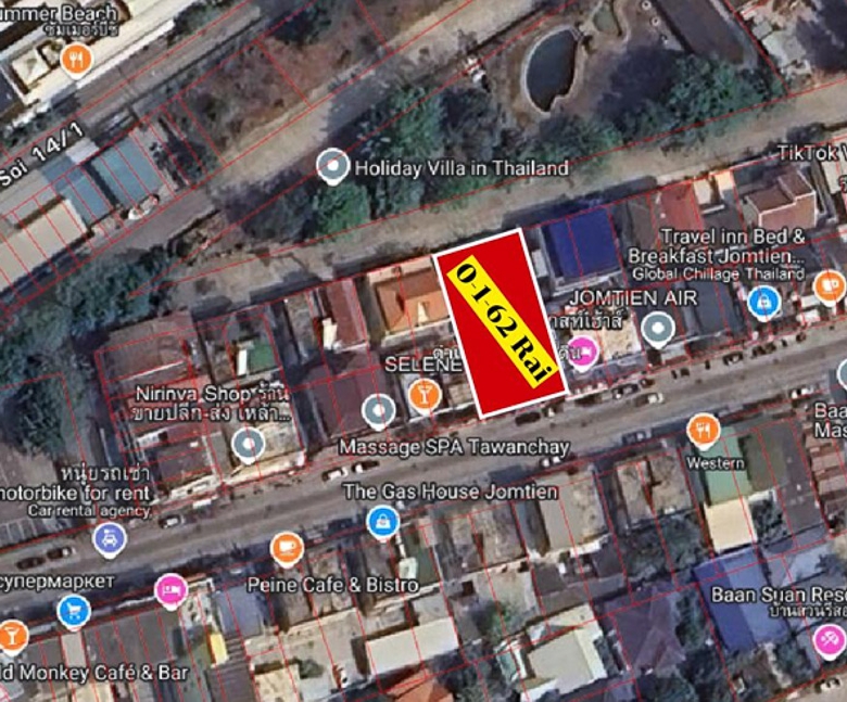EP0149 | Land Plot for Sale Near Jomtien Beach