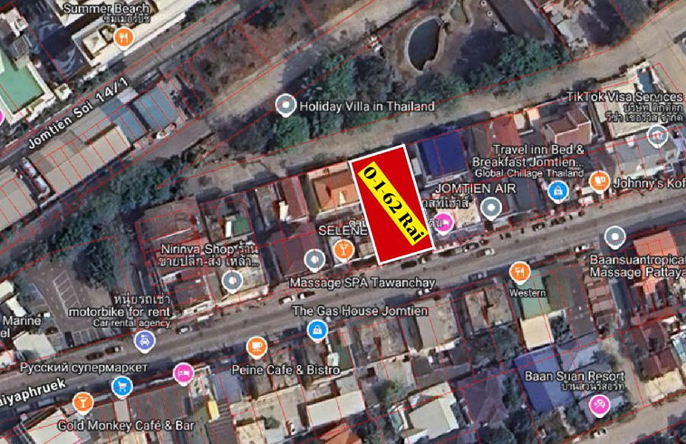 EP0149 | Land Plot for Sale Near Jomtien Beach