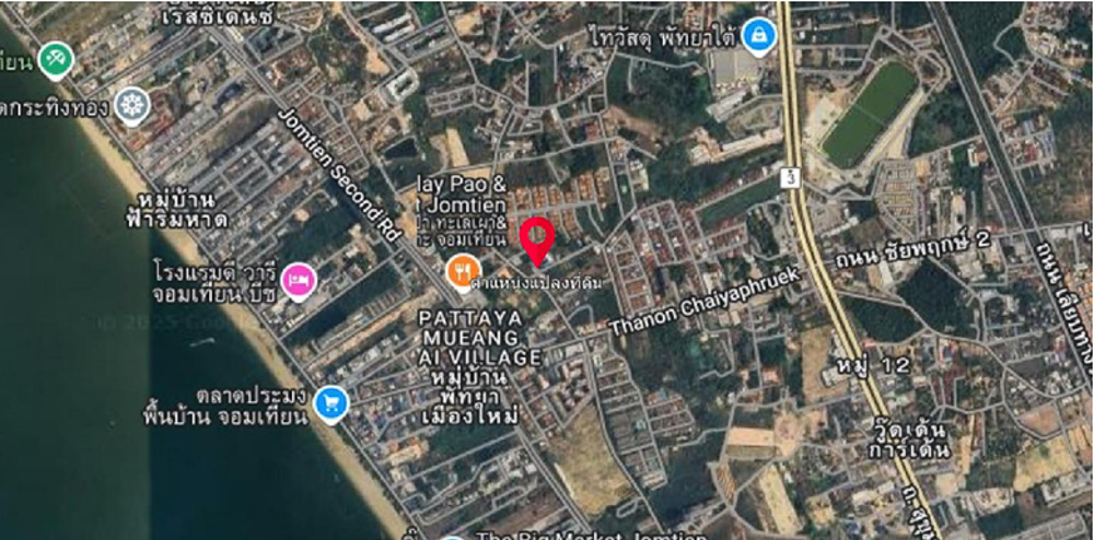 Land Plot for Sale in Chaiyapruek-1 EP0143 | Land Plot for Sale in Chaiyapruek, Jomtien