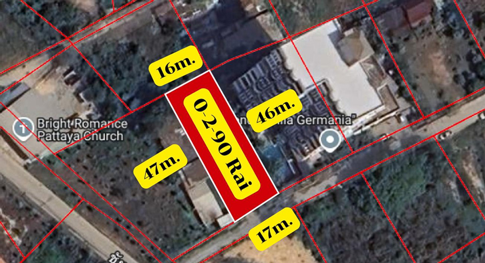 Land Plot for Sale in Chaiyapruek-4 EP0143 | Land Plot for Sale in Chaiyapruek, Jomtien