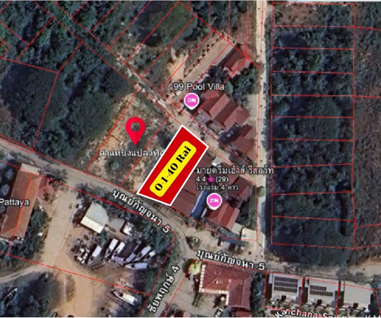 EP0142 | Land Plot for Sale in Jomtien, Pattaya