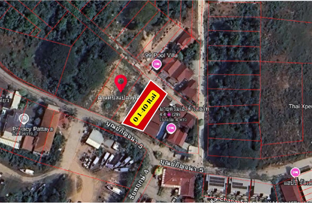 EP0142 | Land Plot for Sale in Jomtien, Pattaya