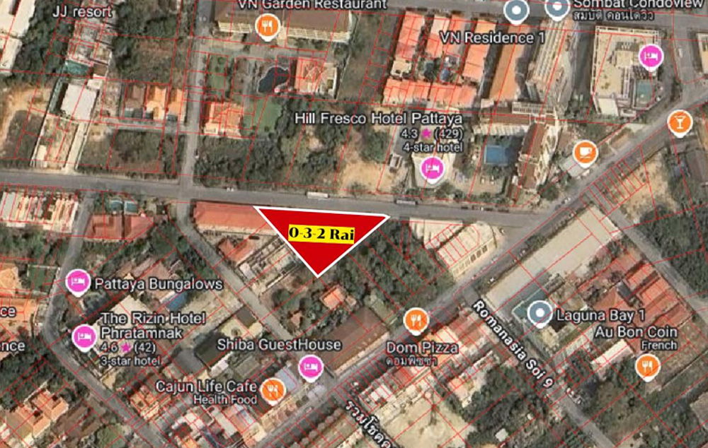 Land Plot for Sale in Pratumnak-3 EP0169 | Land Plot for Sale in Pratumnak Hill, Pattaya