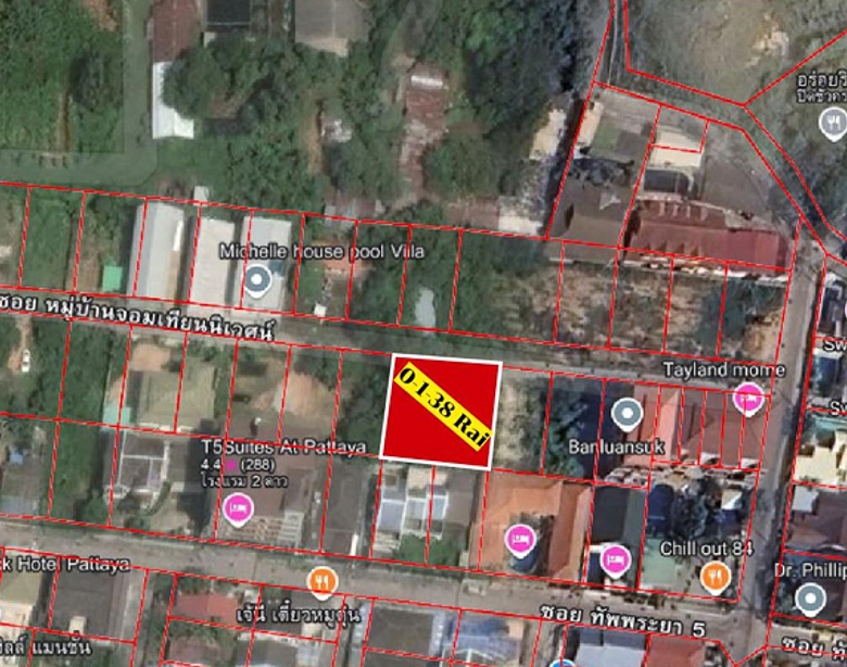 EP0166 | Land Plot for Sale in Thappraya, Pattaya