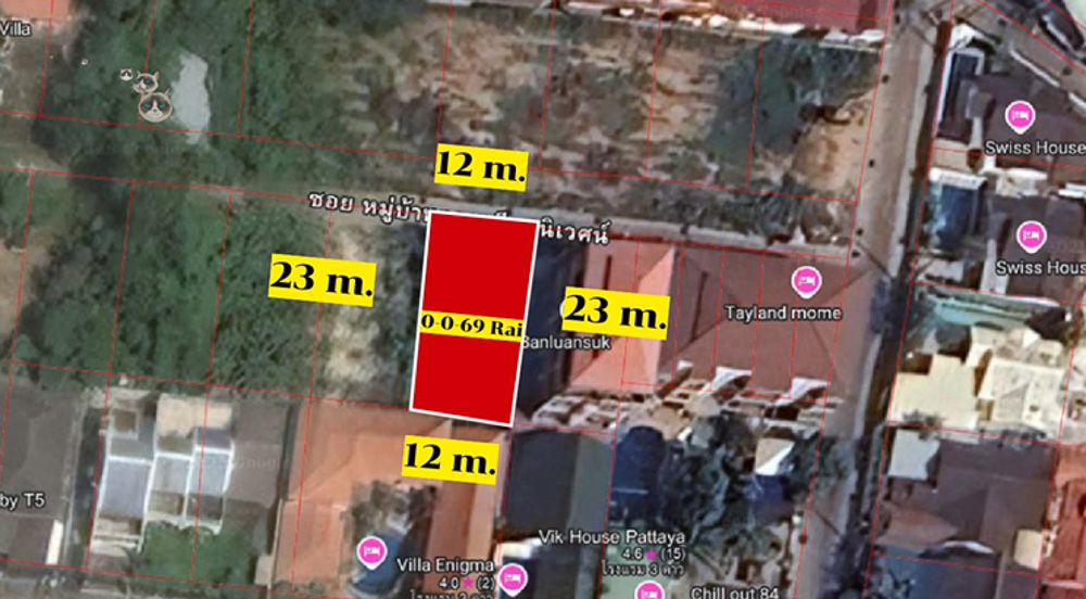 EP0165 | Land Plot for Sale in Thappraya, Pattaya