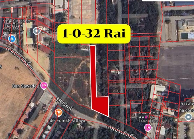 EP0213 | Land Plot for Sale in Thepprasit, Pattaya