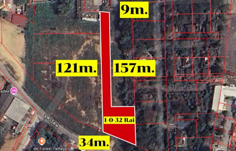 EP0213 | Land Plot for Sale in Thepprasit, Pattaya
