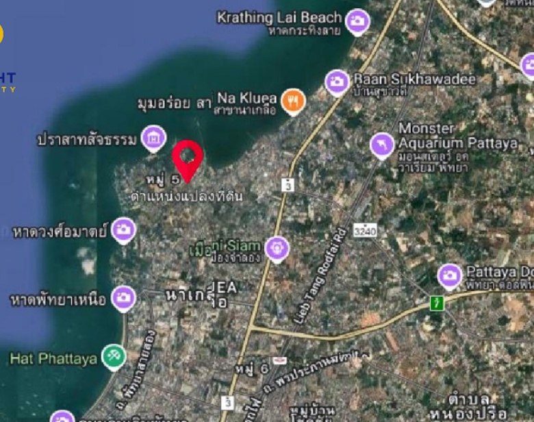 EP0315 | Land for Rent in Naklua, Pattaya – Near the Beach