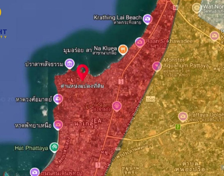 EP0315 | Land for Rent in Naklua, Pattaya – Near the Beach