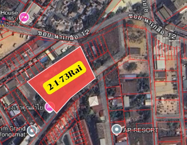 EP0315 | Land for Rent in Naklua, Pattaya – Near the Beach