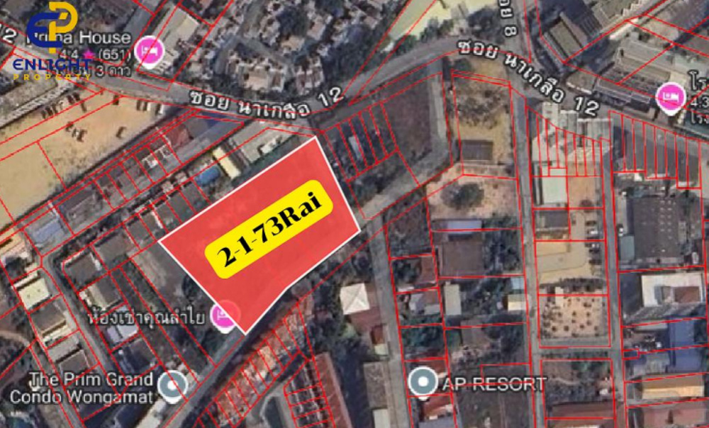 EP0315 | Land for Rent in Naklua, Pattaya – Near the Beach