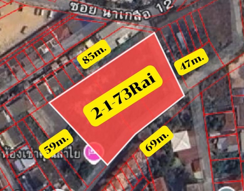 EP0315 | Land for Rent in Naklua, Pattaya – Near the Beach