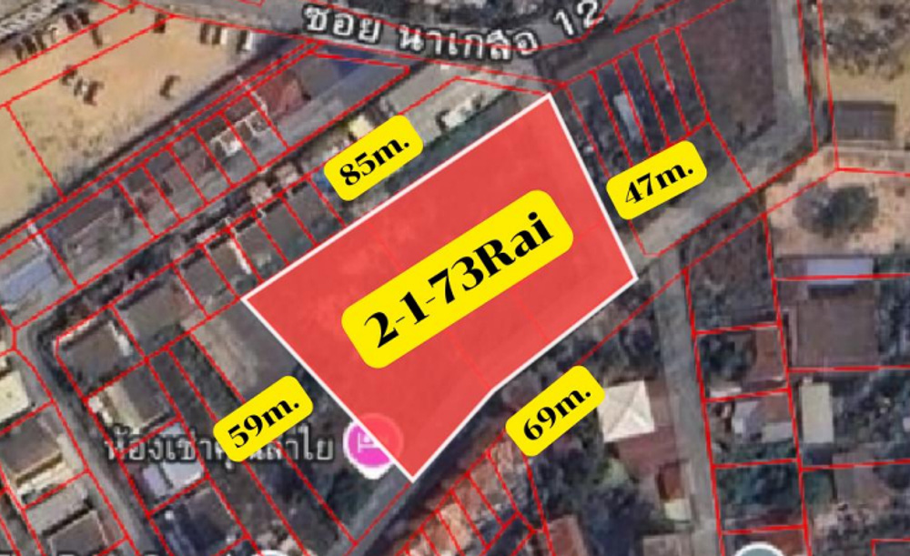 EP0315 | Land for Rent in Naklua, Pattaya – Near the Beach