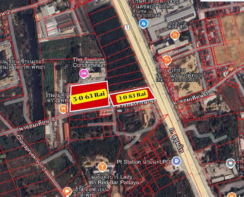 EP0170 | Land Plot for Sale in Na Jomtien, Pattaya