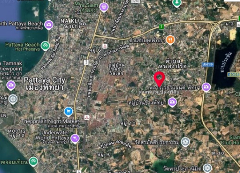EP0195 | Land Plot for Sale in Nern Plub Wan, Pattaya