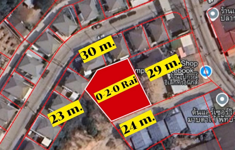 EP0195 | Land Plot for Sale in Nern Plub Wan, Pattaya