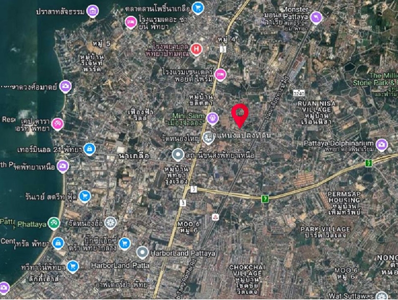 EP0133 | Prime 332 Sq.w. Land for Sale in North Pattaya