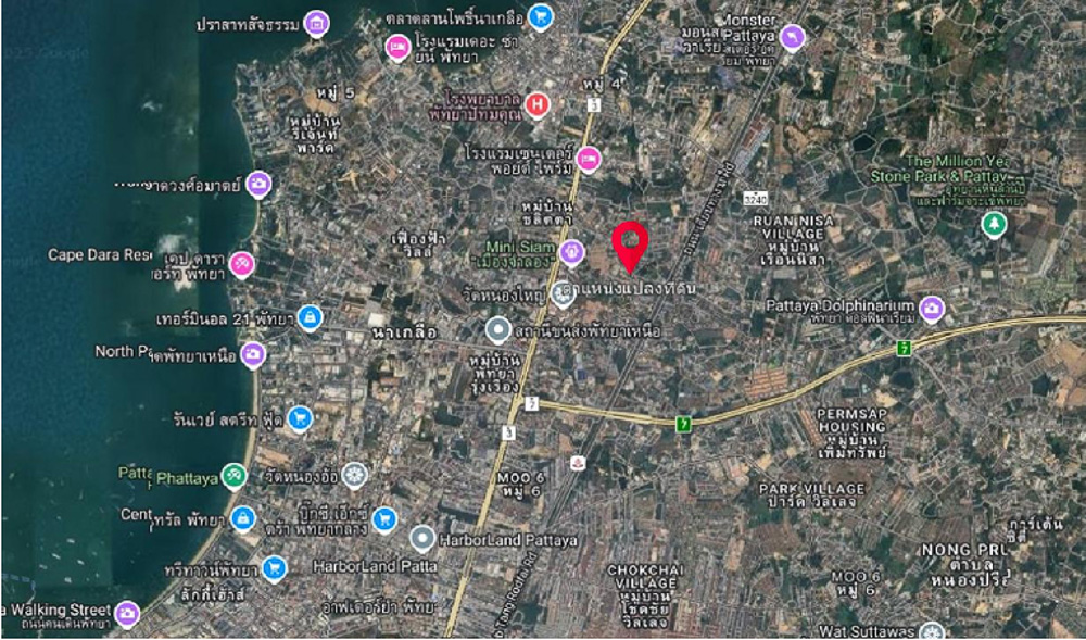 Land for Sale in North Pattaya-1 EP0133 | Prime 332 Sq.w. Land for Sale in North Pattaya