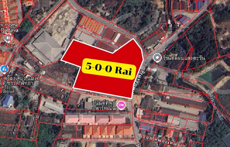 EP0133 | Prime 332 Sq.w. Land for Sale in North Pattaya