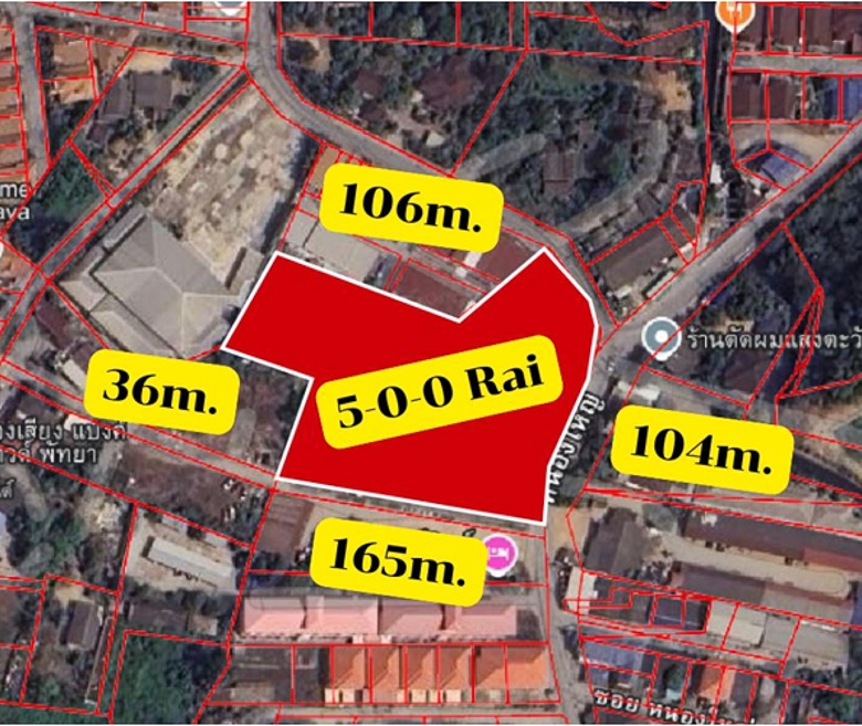 EP0133 | Prime 332 Sq.w. Land for Sale in North Pattaya