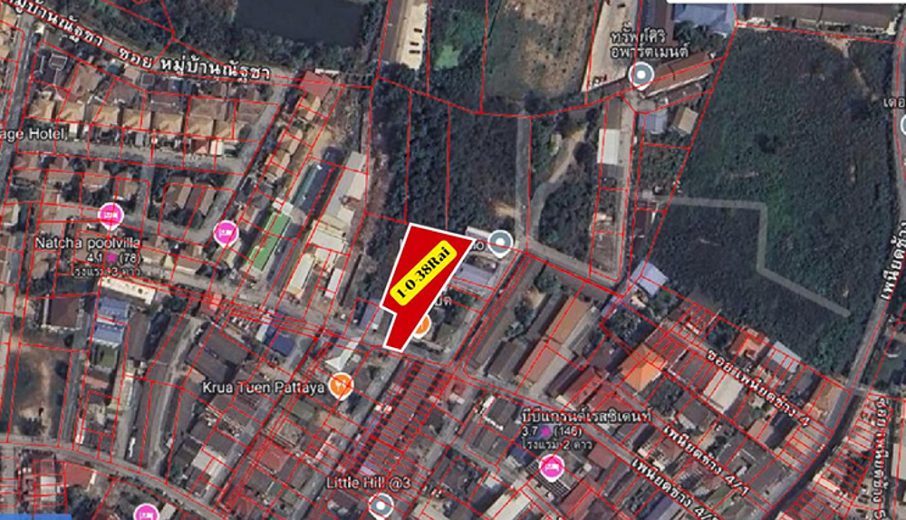 Land for Sale in Paniad Chang-3 EP0179 | 1-Rai Land Plot for Sale in Paniad Chang, Pattaya