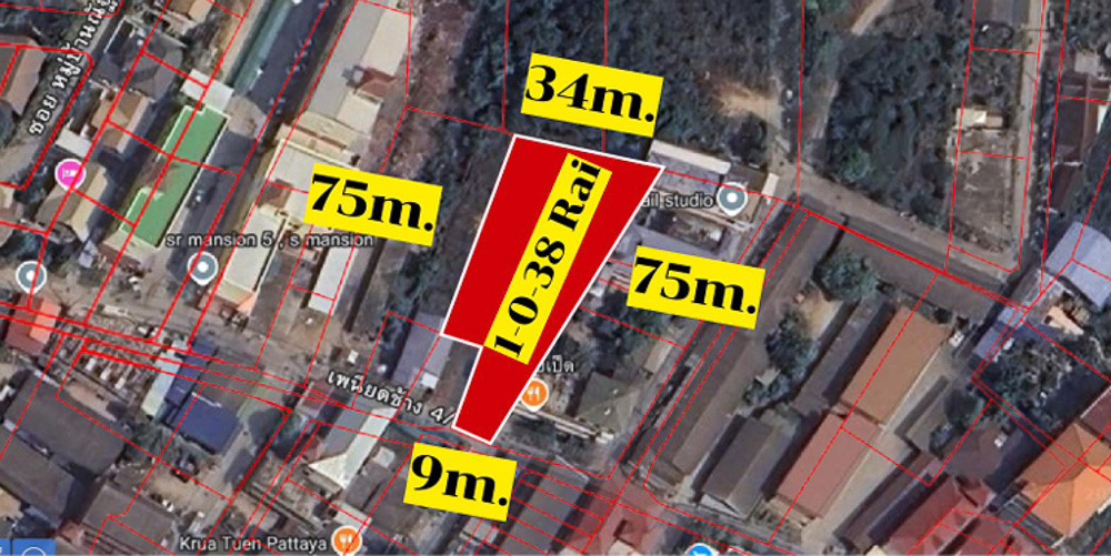 Land for Sale in Paniad Chang-4 EP0179 | 1-Rai Land Plot for Sale in Paniad Chang, Pattaya