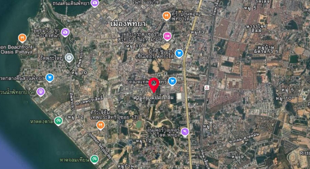 Land for Sale in Thepprasit-1 EP0197 | 1.5-Rai Land Plot for Sale in Thepprasit