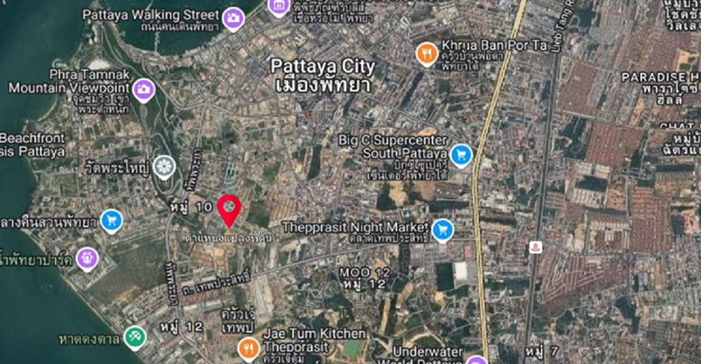 Land for Sale in Thepprasit-1 EP0171 | 12.4-Rai Land Plot for Sale in Thepprasit, Pattaya