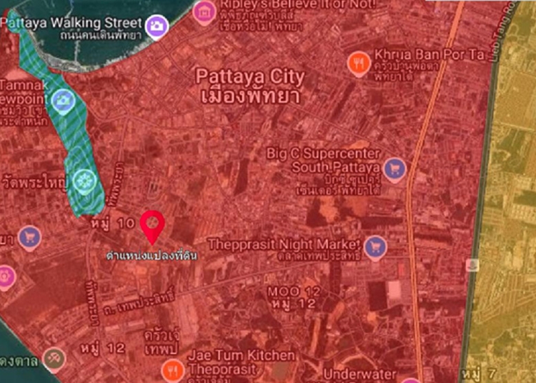 EP0171 | 12.4-Rai Land Plot for Sale in Thepprasit, Pattaya