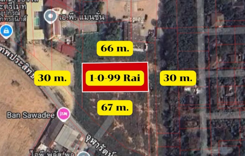 EP0196 | Land Plot for Sale in Thepprasit, Pattaya