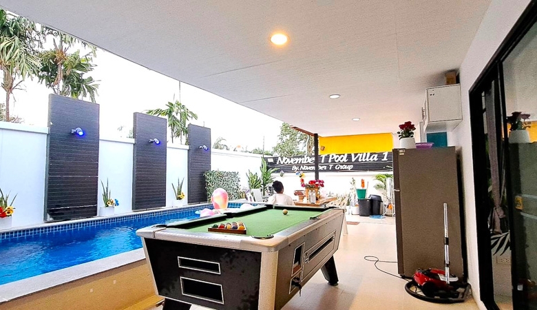 EP0157 | 4-BR Private Pool Villa for Rent in Pattaya
